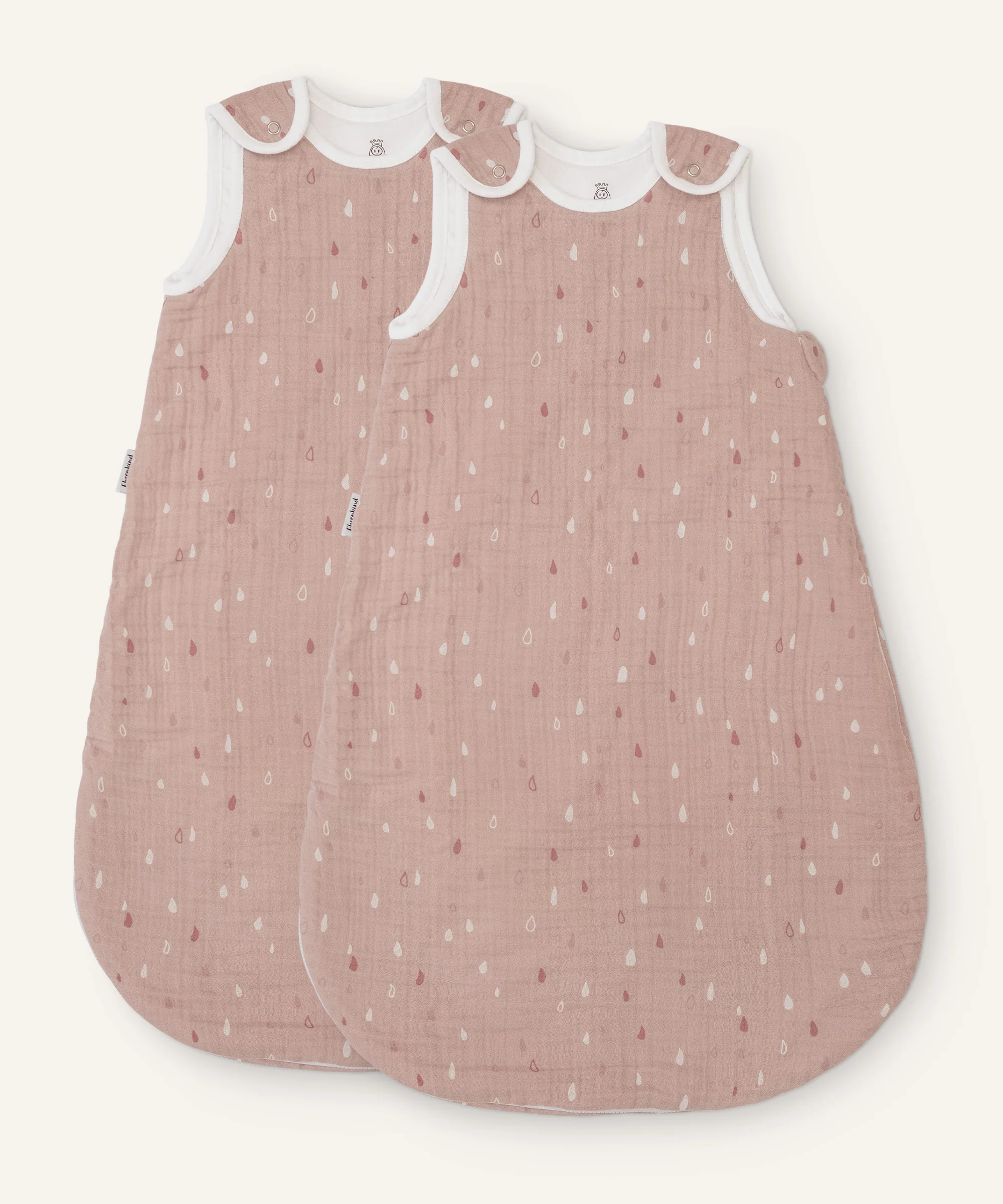 2er-Pack Babyschlafsack | ganzjährig | Musselin